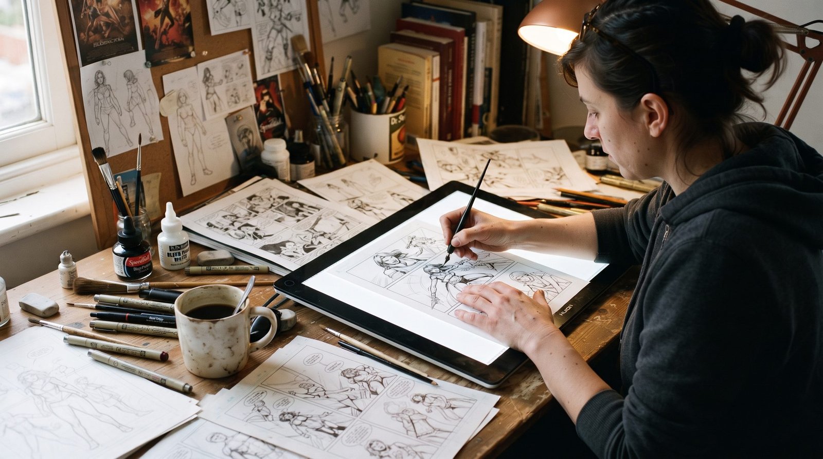 Comics and graphic novels, with real ink. — Atlas Publishers